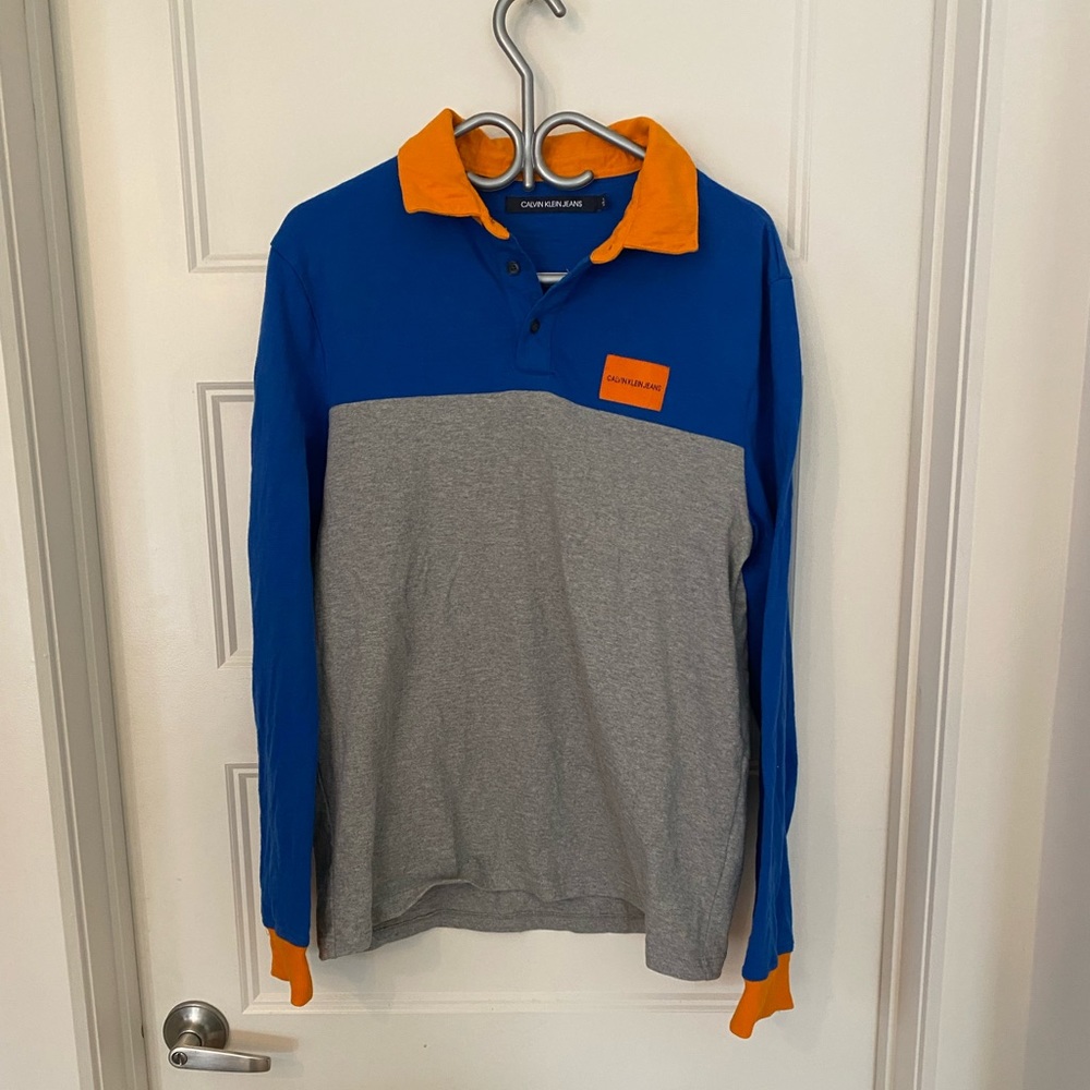Calvin Klein jeans long sleeve polo